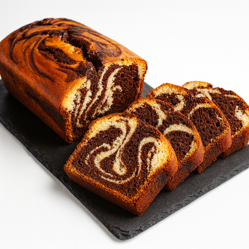 Chocolate & Vanilla Marble Loaf