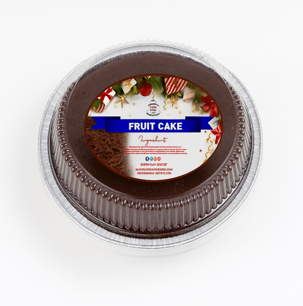 Rum Fruit Cake (10 inch round)