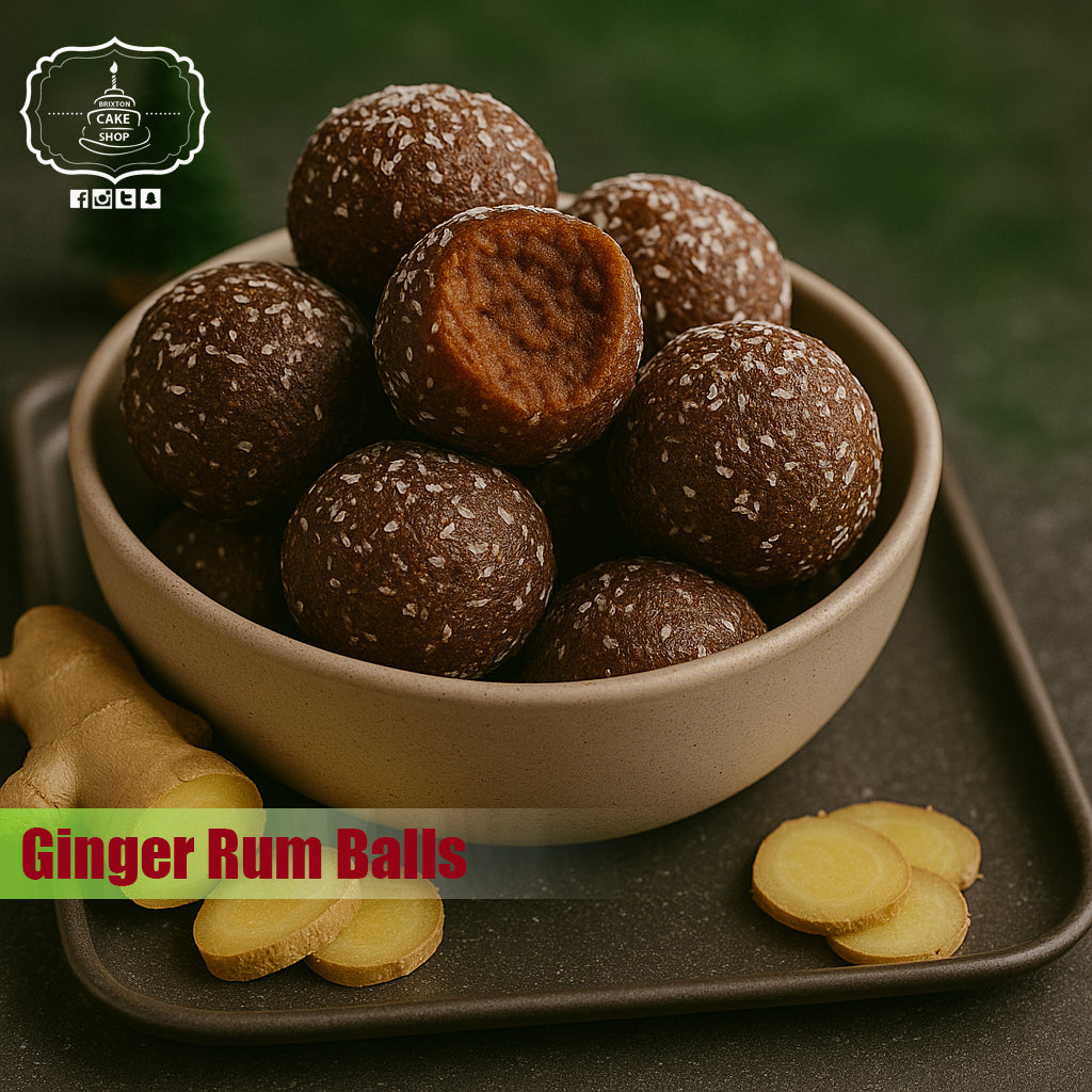 Ginger Fruit Rum Balls x 12