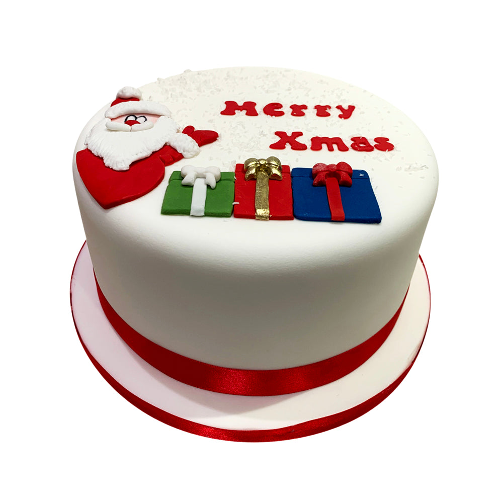 Santa's Xmas Gift Cake