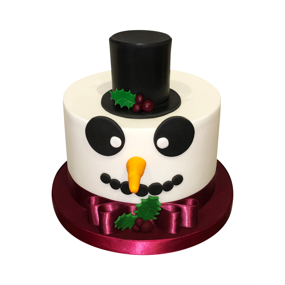 Snowman Cake